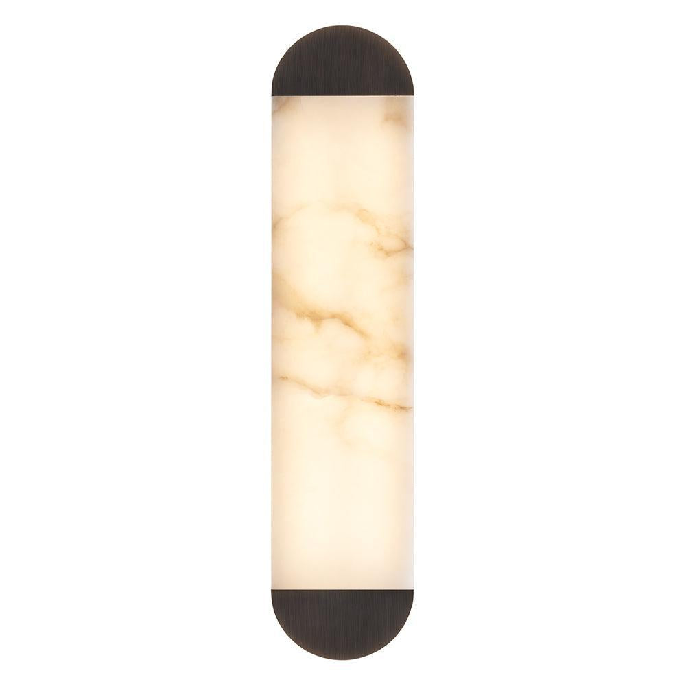 Ghost alabaster wall sconce-Jecanoli