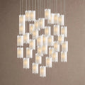 Giana Round Chandelier 15/36 Light - 36-LightBlushlighting