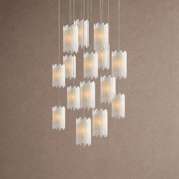Giana Round Chandelier 15/36 Light - 15-LightBlushlighting