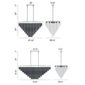 Gildora Linear Chandelier - Gold47.3”Jecanoli