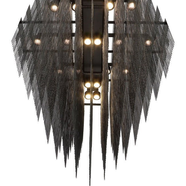 Gildora Linear Chandelier - Gold47.3”Jecanoli