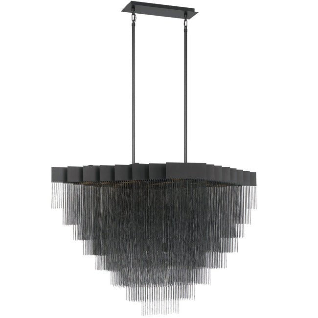 Gildora Linear Chandelier - Gold47.3”Jecanoli