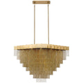 Gildora Linear Chandelier - Gold47.3”Jecanoli