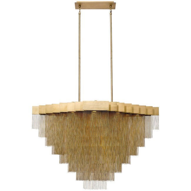 Gildora Linear Chandelier - Gold47.3”Jecanoli