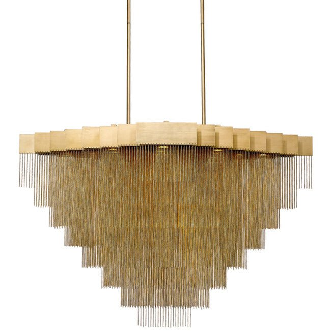 Gildora Linear Chandelier - Gold47.3”Jecanoli
