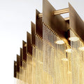 Gildora Linear Chandelier - Gold47.3”Jecanoli