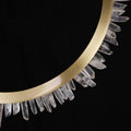 Gina Rock Crystal Ring Chandelier - 14.7