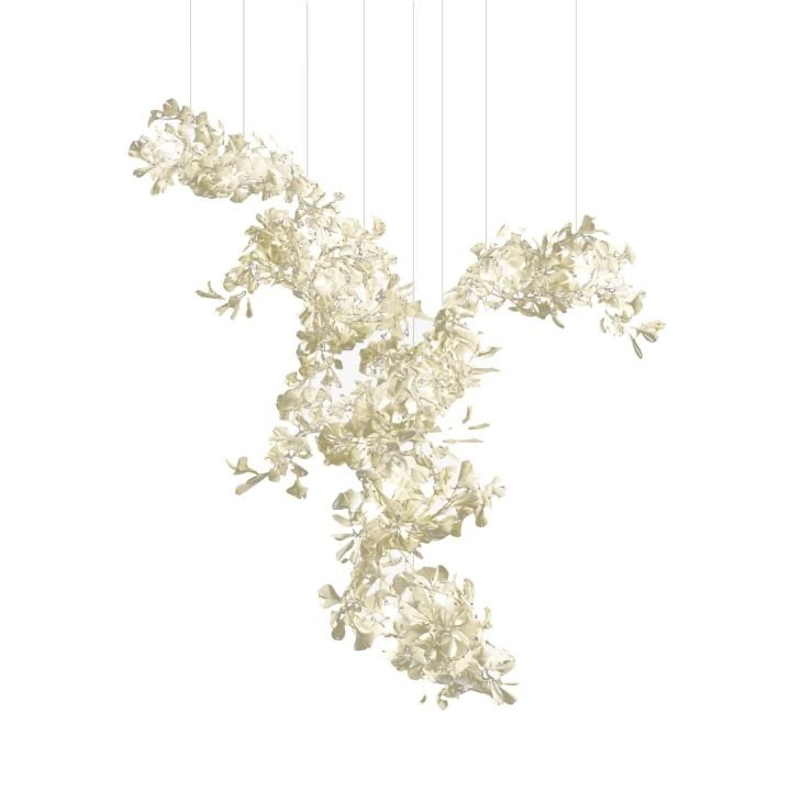 Gingko Combination Chandelier - Jecanoli