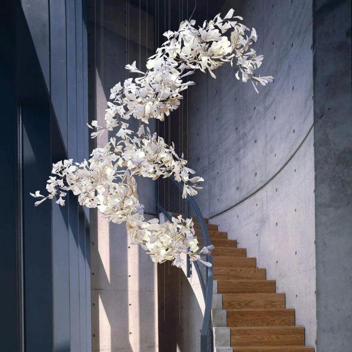 Ginkgo Luxury Chandelier Style H - 15 Lights: L78.7(200cm) x H78.7(200cm)Jecanoli