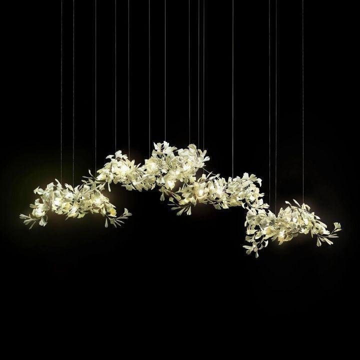 Ginkgo Luxury Chandelier Style H - 15 Lights: L78.7(200cm) x H78.7(200cm)Jecanoli