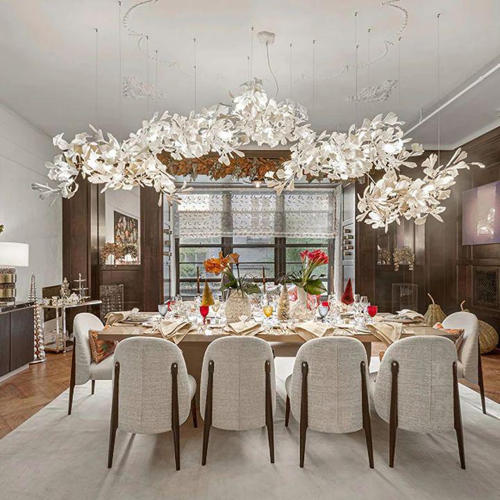 Ginkgo Luxury Chandelier Style H - 15 Lights: L78.7(200cm) x H78.7(200cm)Jecanoli