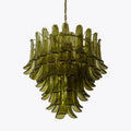 Green Petalo Murano Chandelier - 35.43