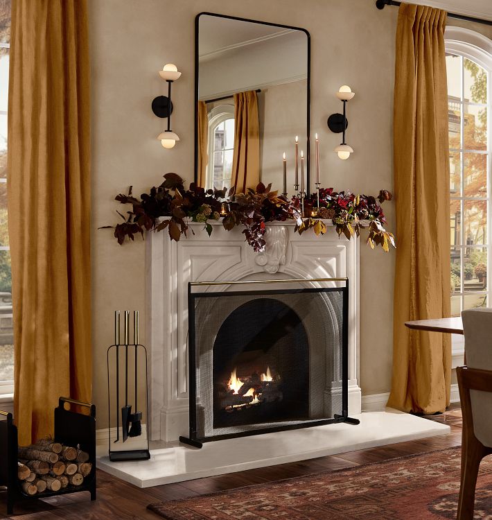 Alabaster Shade Greenwich Linear Wall Sconce-Jecanoli