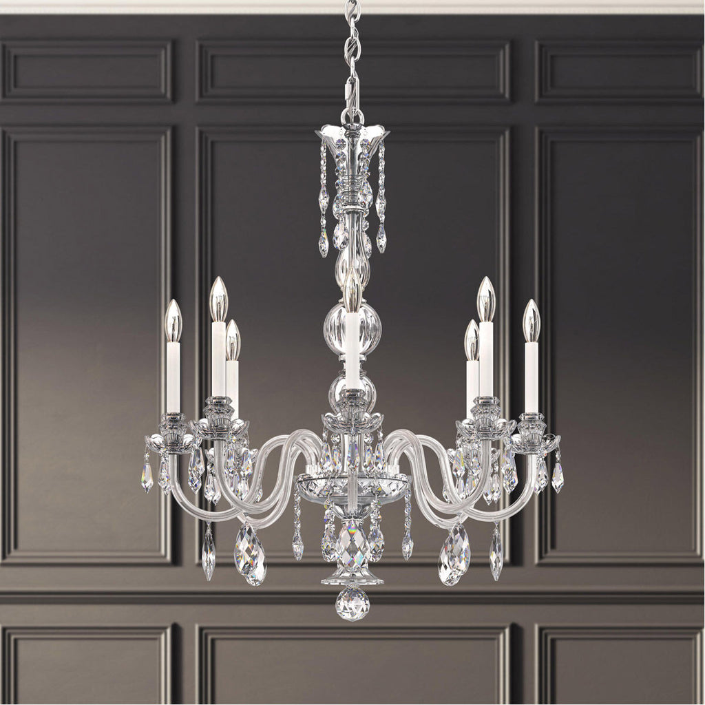 Halstead Nouveau Chandelier 28"