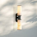 Harline Alabaster 2-Light Wall Sconce-Jecanoli