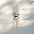 Harline Alabaster 2-Light Wall Sconce-Jecanoli