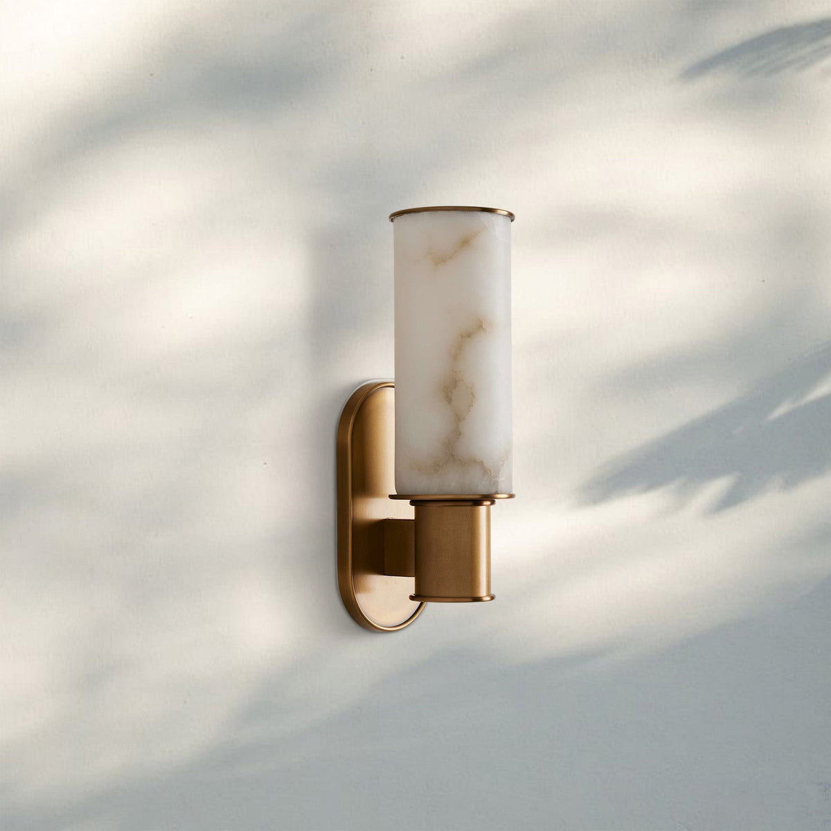 Harline Alabaster Wall Sconce-Wall Sconce-Jecanoli