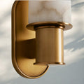 Harline Alabaster Wall Sconce-Wall Sconce-Jecanoli