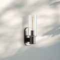 Harline Clear Glass Wall Sconce-Jecanoli
