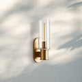 Harline Clear Glass Wall Sconce-Jecanoli