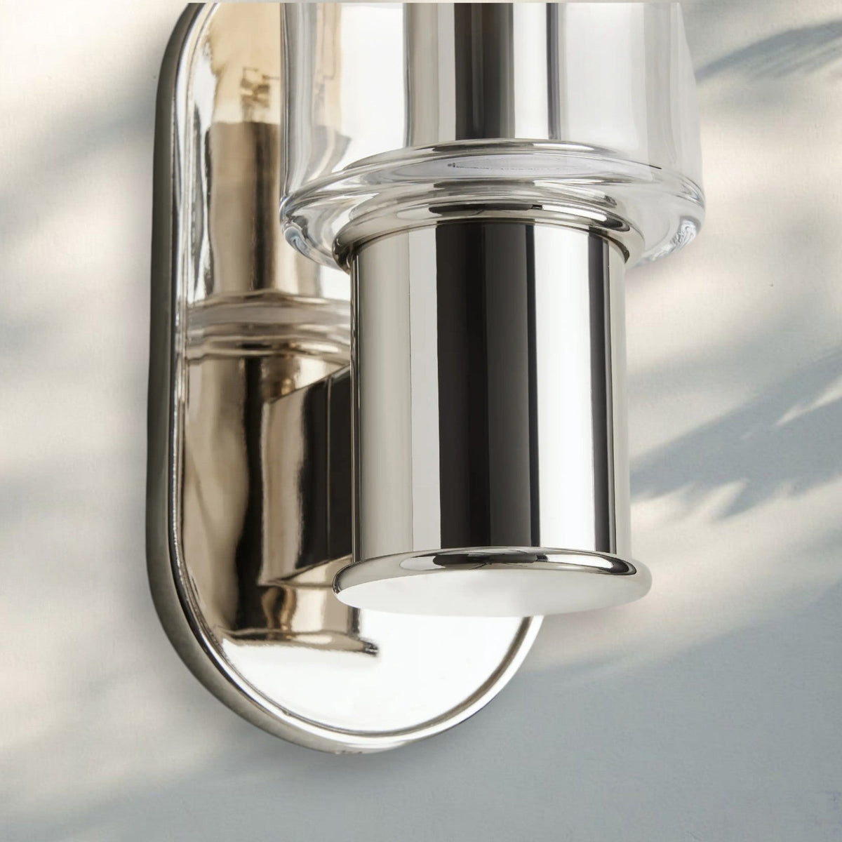 Harline Clear Glass Wall Sconce-Jecanoli