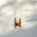 Harline Clear Glass Wall Sconce-Jecanoli