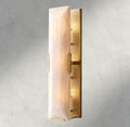Harlow Calcite Linear Sconce-wall sconce-Jecanoli