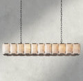Harlow Calcite Rectangular Chandelier 42