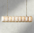 Harlow Calcite Rectangular Chandelier 42