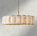 Harlow Calcite Round Chandelier 19