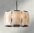 Harlow Calcite Round Chandelier 19