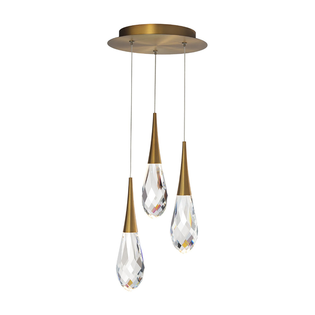 Hellebore LED Multi Light Pendant Light.