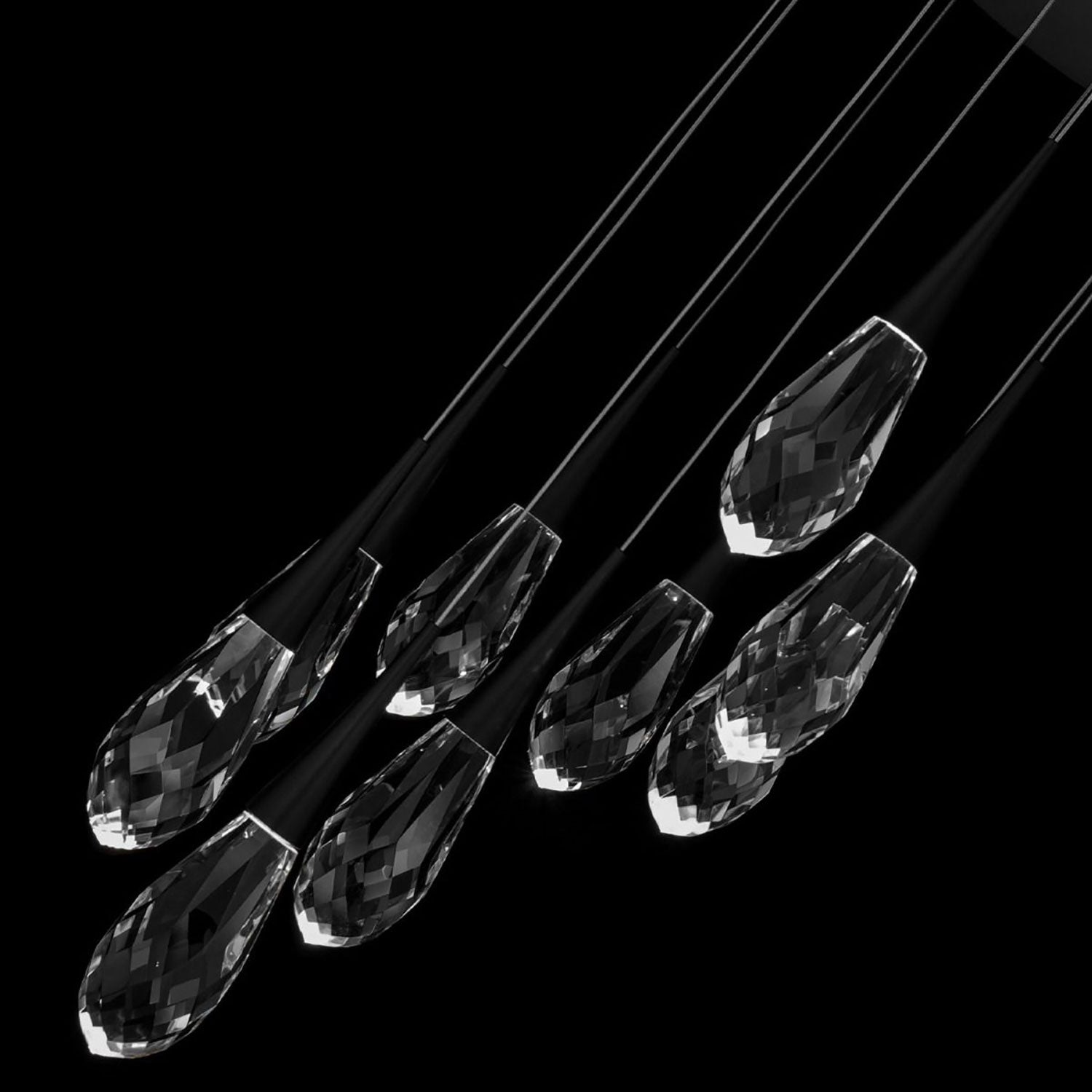Hellebore LED Multi Light Pendant Light in Detail.