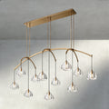 Hemisphere Linear Chandelier 54