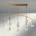Hemisphere Linear Chandelier 54