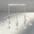 Hemisphere Linear Chandelier 54