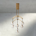 Hemisphere Linear Chandelier 54