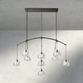 Hemisphere Linear Chandelier 54
