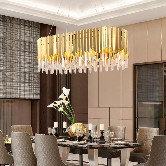 Premium April Crystal Dining Room Chandelier-Chandelier-Jecanoli