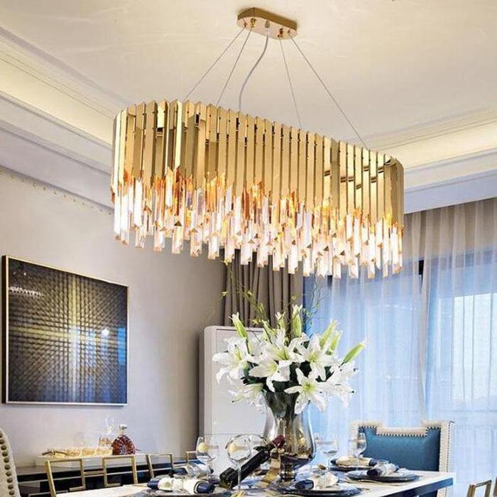 Premium April Crystal Dining Room Chandelier-Chandelier-Jecanoli