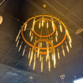 Retro-Inspired Metal Pendant Light Chandelier for Living Room/Bedroom/Staircase/Villa-Jecanoli