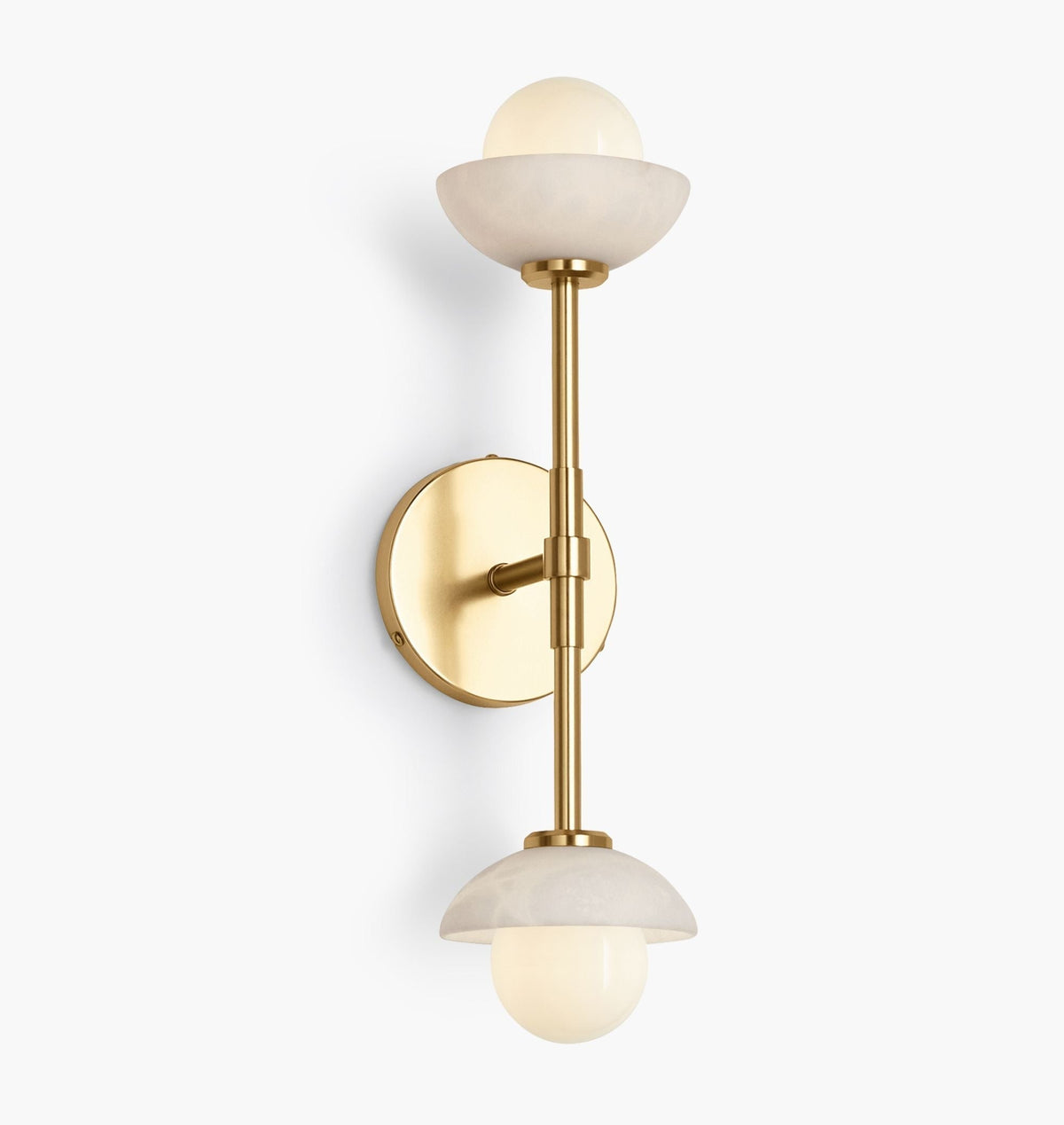 Alabaster Shade Greenwich Linear Wall Sconce-Jecanoli