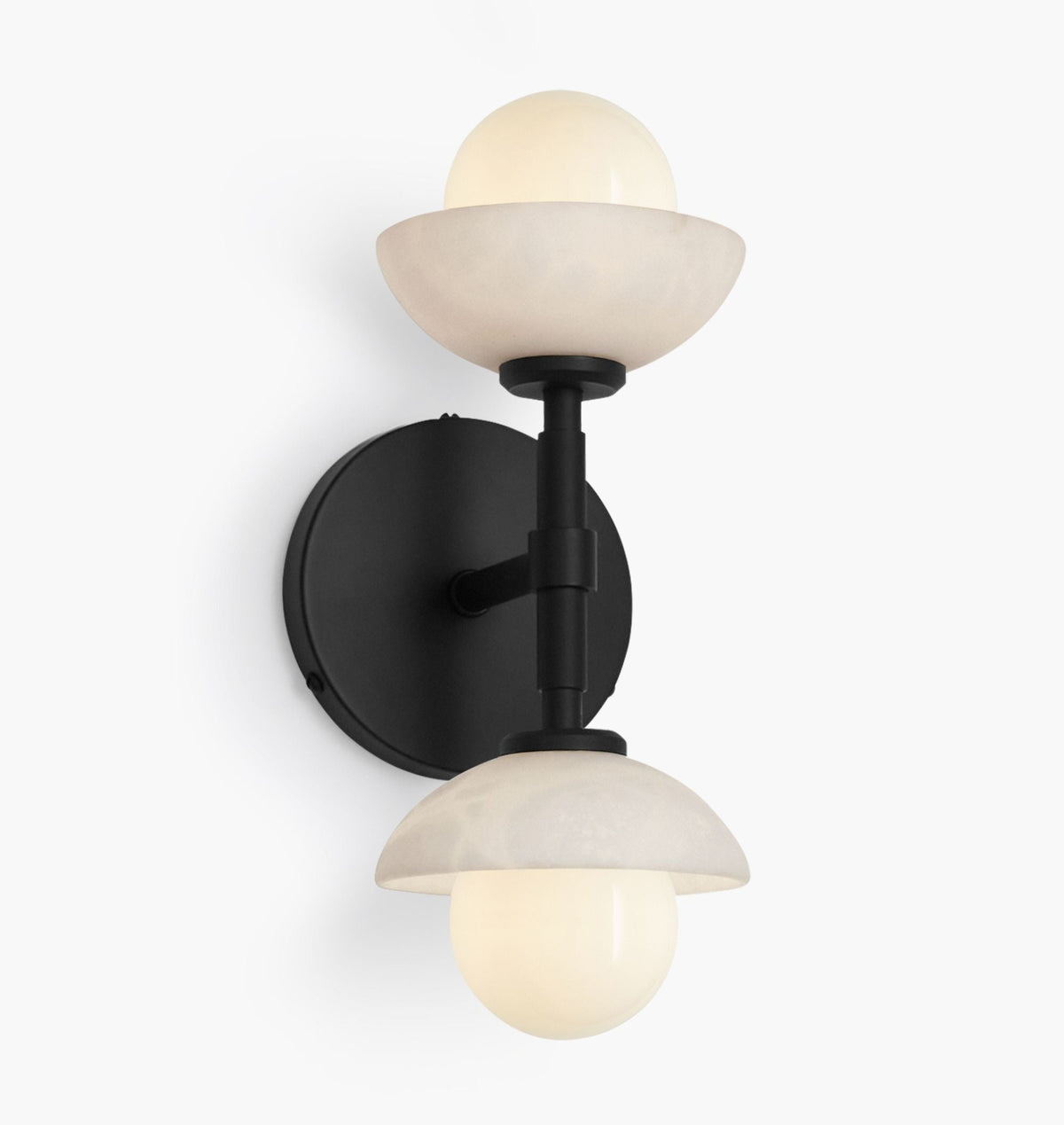 Alabaster Shade Greenwich Linear Wall Sconce-Jecanoli