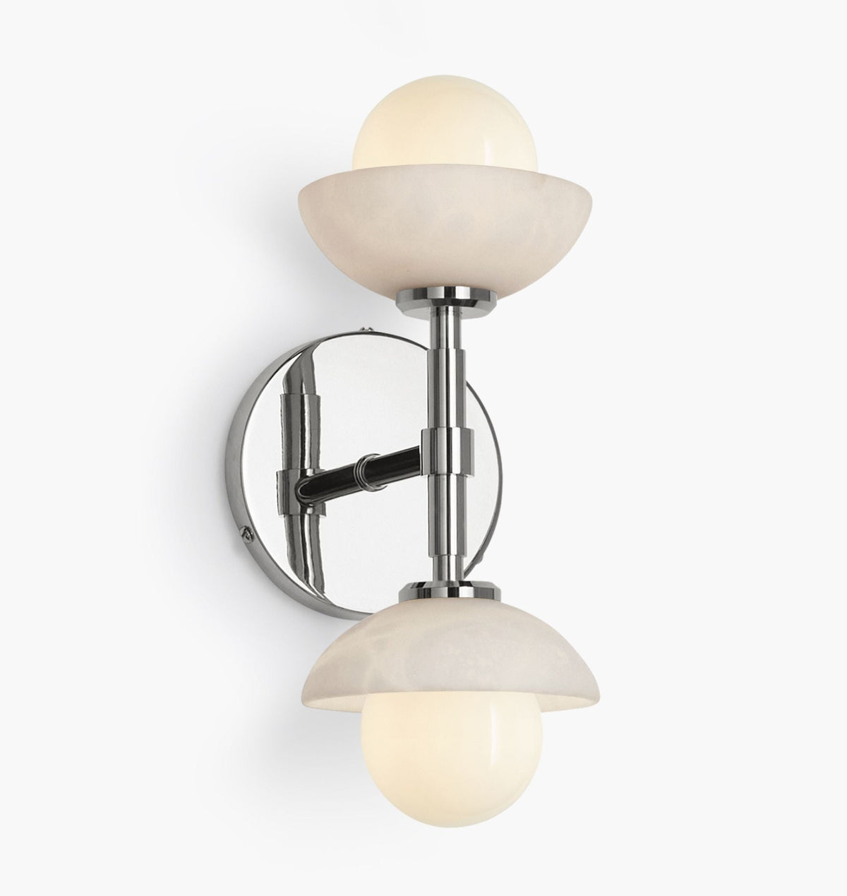 Alabaster Shade Greenwich Linear Wall Sconce-Jecanoli