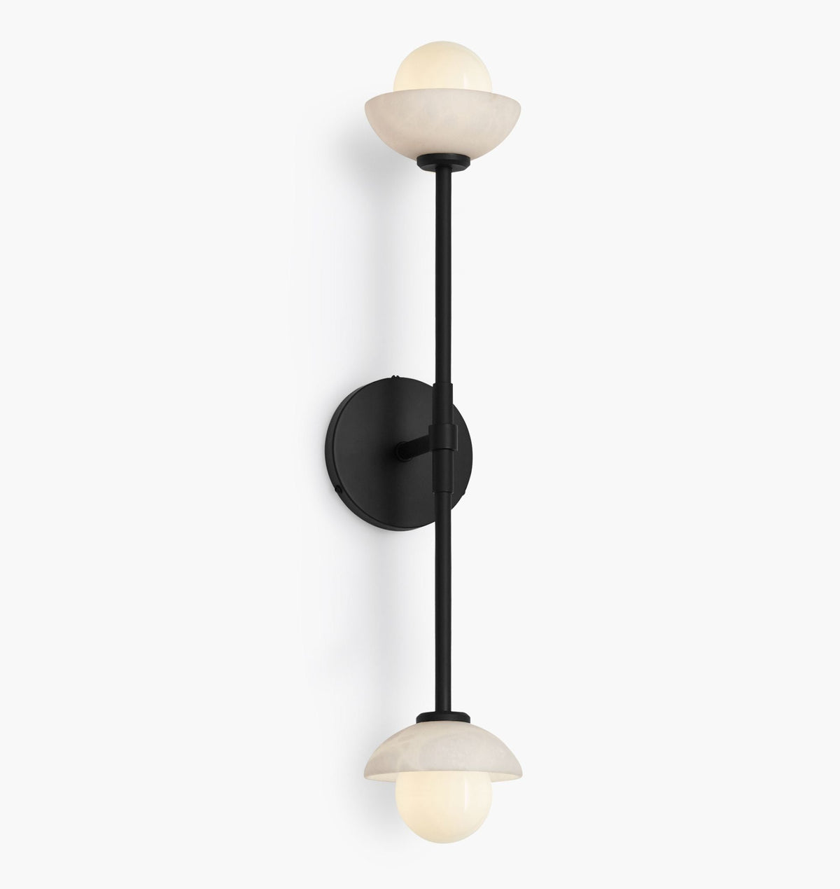 Alabaster Shade Greenwich Linear Wall Sconce-Jecanoli