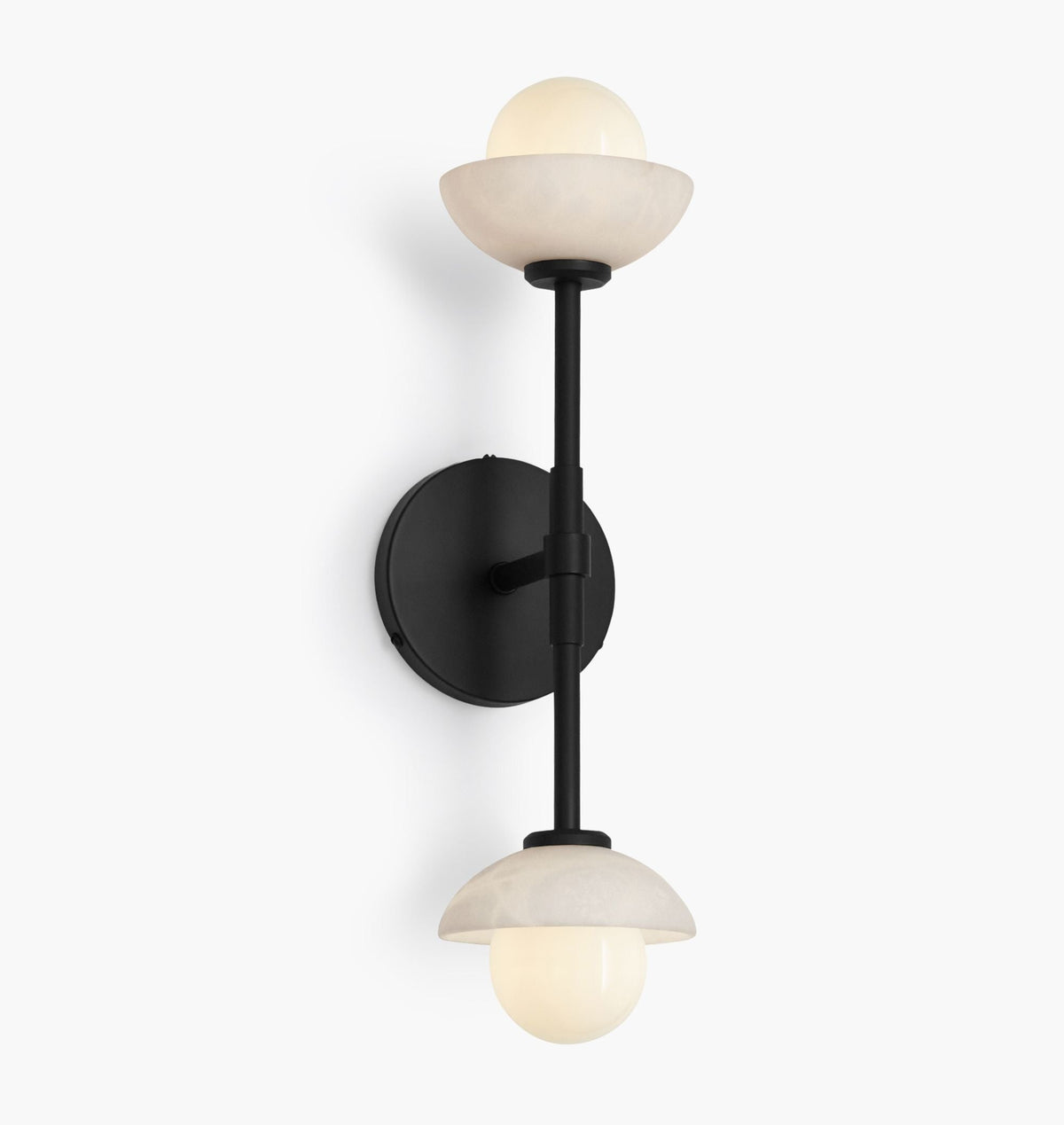 Alabaster Shade Greenwich Linear Wall Sconce-Jecanoli