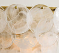 Riviera Glass Disc Sconce 13