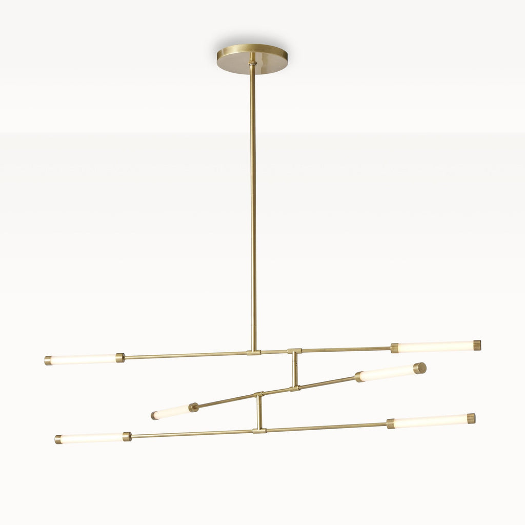 Integrated LED Linear Chandelier 60"