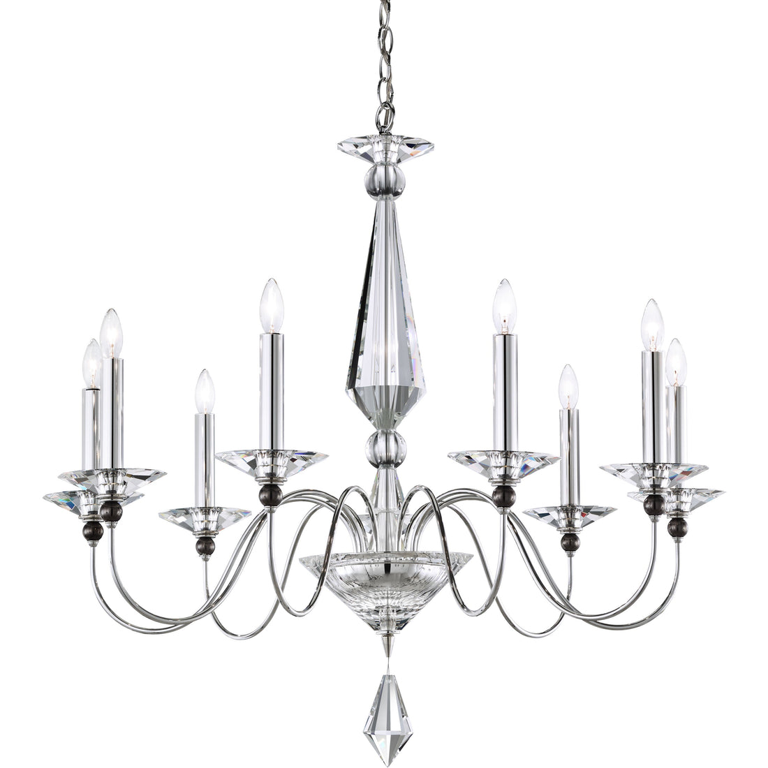Jardine Crystal Chandelier 33"