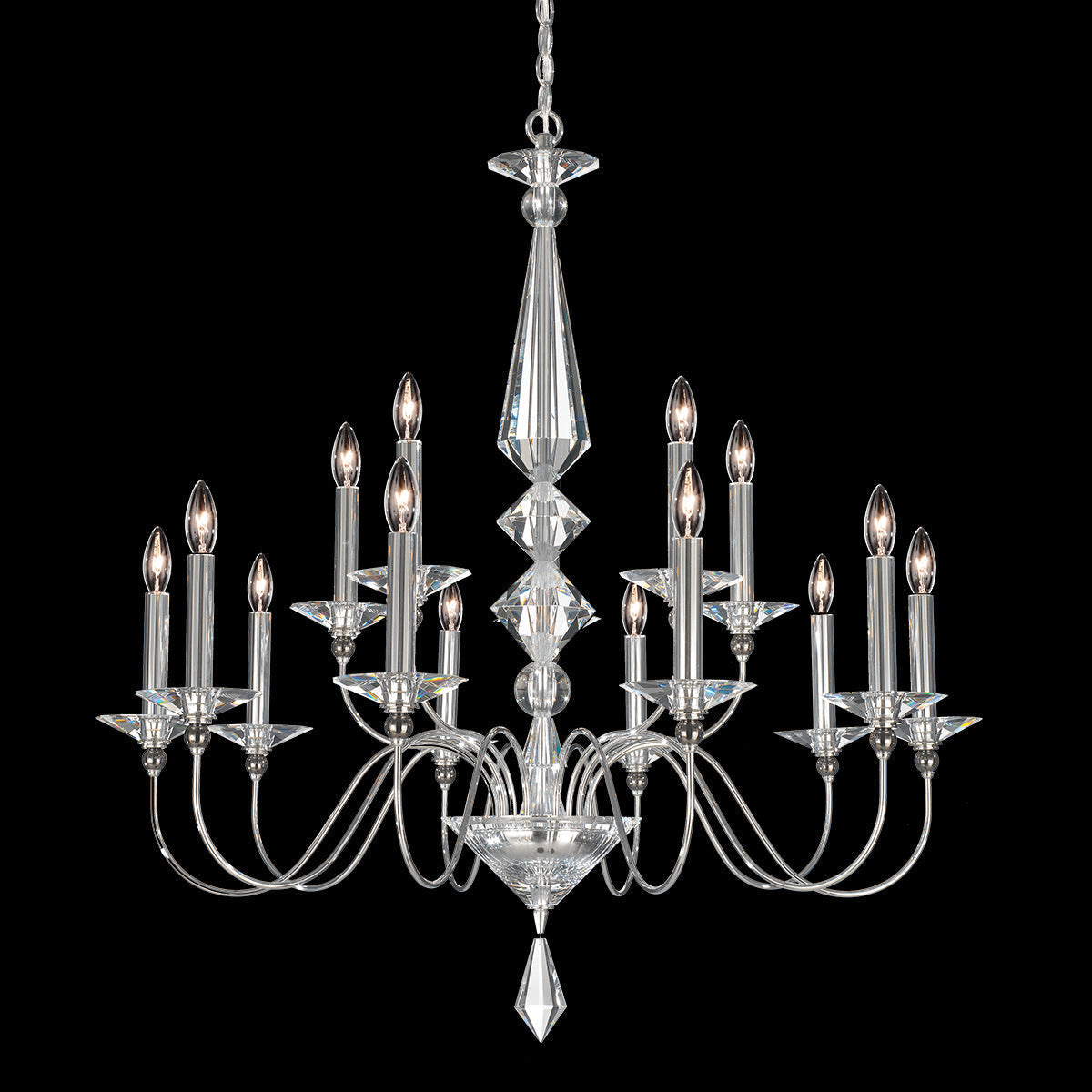 Jardine Crystal Chandelier 36"